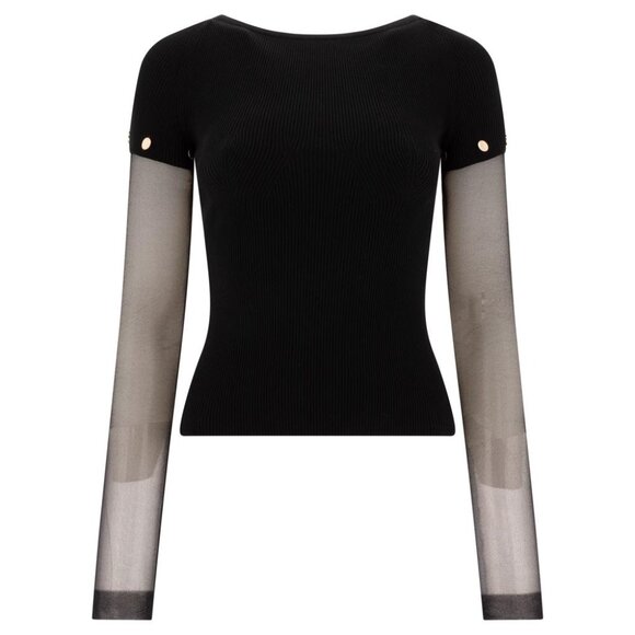 Max Mara Sportmax Crew-Neck T-Shirt tag size S Women - Picture 1 of 4